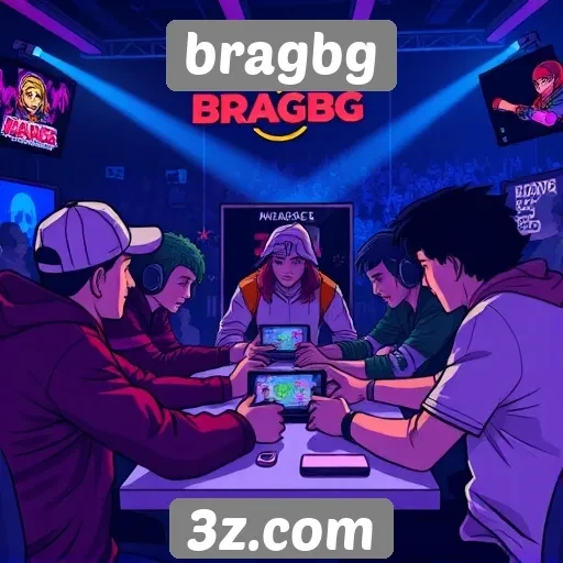 A comunidade de jogadores da Bragbg e suas interações