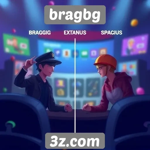 comparação entre bragbg e outras plataformas de jogos