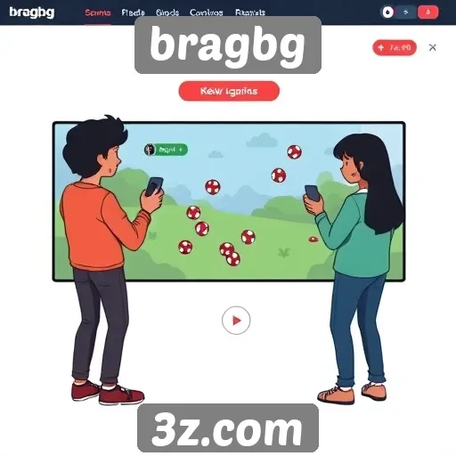 Comportamento dos usuários na plataforma bragbg